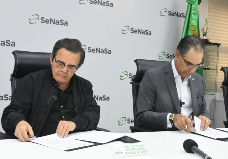 ANPA y SeNaSa firman convenio para garantizar cobertura de salud a profesionales agropecuarios