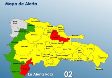 Las provincias Barahona y Duarte en Alerta Roja por fuertes lluvias