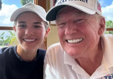 Nieta de Donald Trump se refirió a la victoria de su abuelo: "No necesita este trabajo, podría jugar al golf el resto de su vida y vivir en Mar-A-Lago"