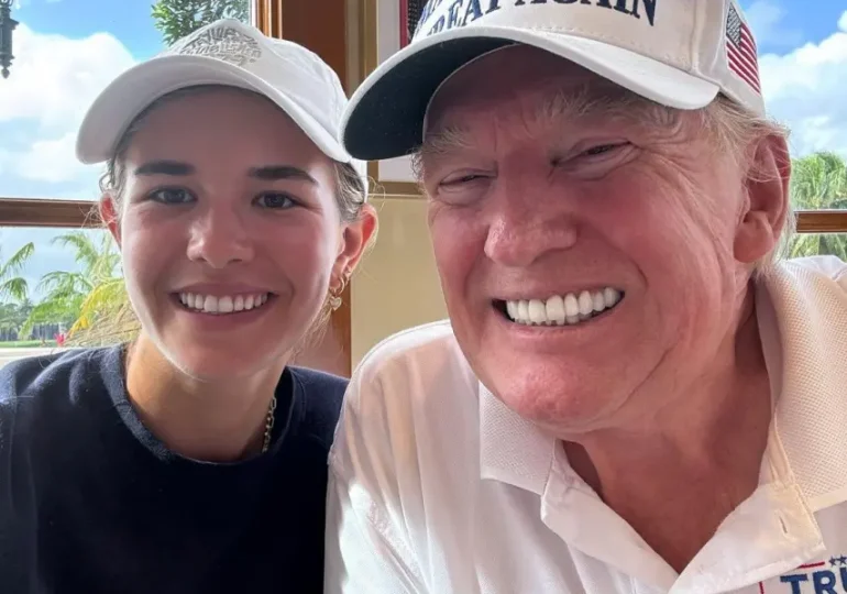 Nieta de Donald Trump se refirió a la victoria de su abuelo: "No necesita este trabajo, podría jugar al golf el resto de su vida y vivir en Mar-A-Lago"