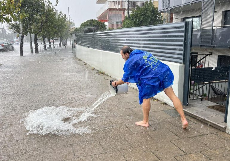 Tormentas en el este de España provocan caos en Barcelona y su entorno