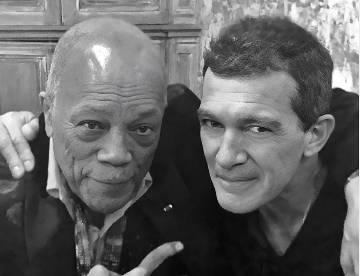 Antonio Banderas despide con emotivo mensaje a Quincy Jones