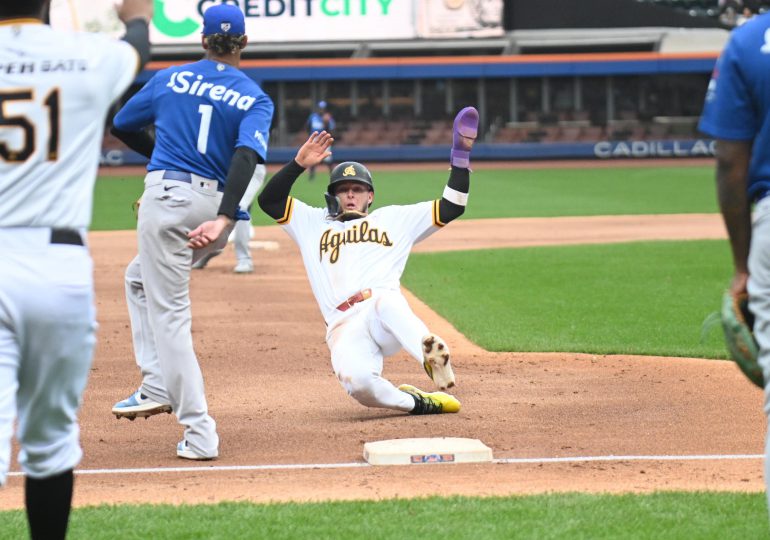 Águilas dejan en el terreno al Licey y siguen invictas en Nueva York en Serie Titanes del Caribe