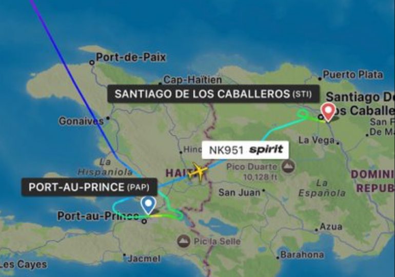 En avión de Spirit baleando en Haití habían 48 pasajeros a bordo