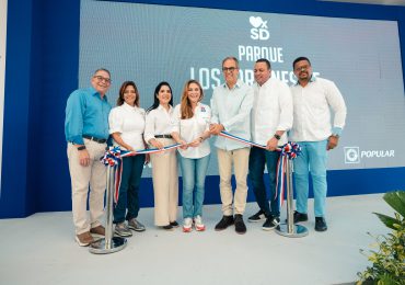 Banco Popular y Alcaldía del Distrito Nacional inauguran parque Jardines Los Cerezos