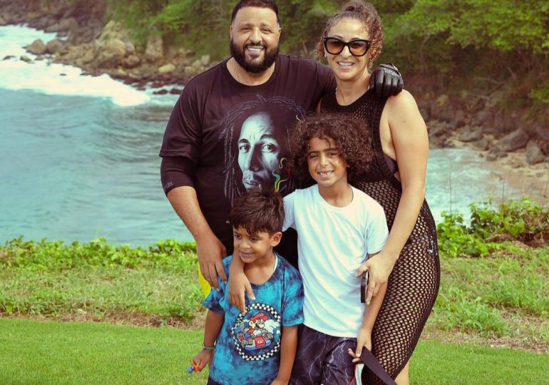 DJ Khaled sigue disfrutando las maravillas de RD junto a su familia