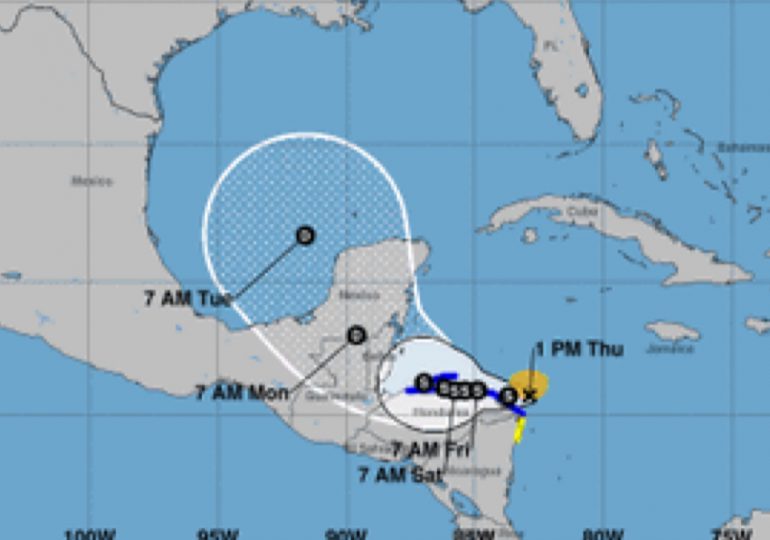 Tormenta Sara avanza en el Caribe; no representa peligro para República Dominicana