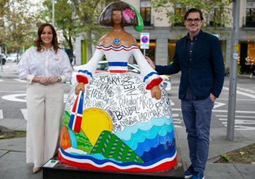 Menina “Quisqueya La Bella” es presentada en la exposición urbana más grande del mundo