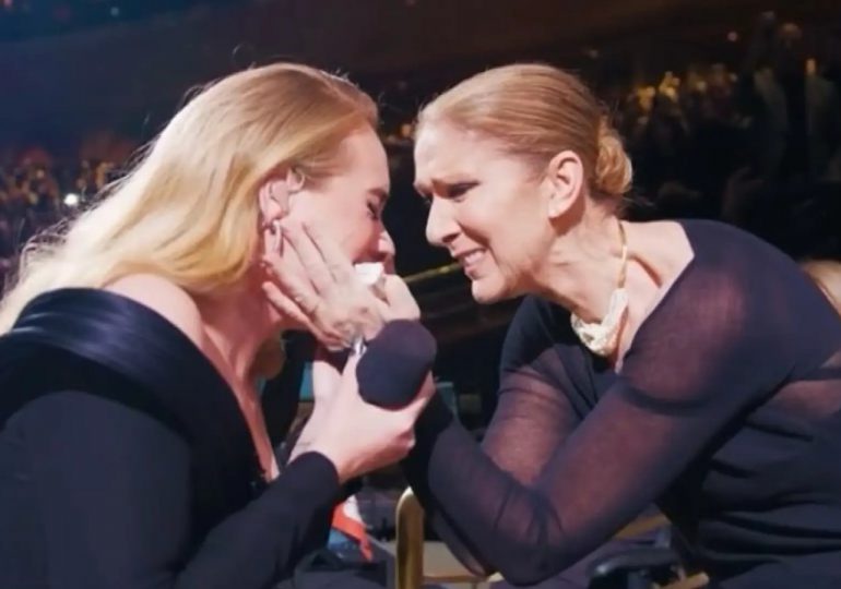 Celine Dion expresa su admiración y gratitud a Adele tras emotivo reencuentro en el Coliseo