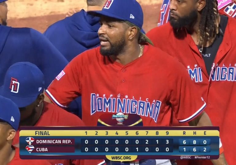 República Dominicana le gana a Cuba 6 a 1 en inicio del Premier 12