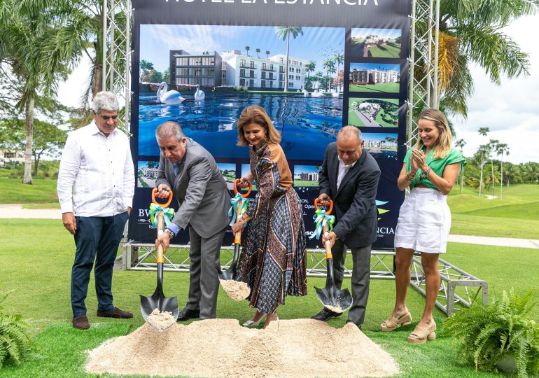 Raquel Peña da primer palazo para el hotel La Estancia, fortaleciendo el turismo en La Romana