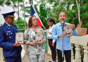 Efemérides Patrias recuerda a las Hermanas Mirabal y su compañero de lucha Rufino de la Cruz en el 64 aniversario de su asesinato