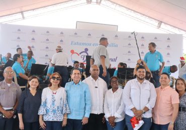 Gabinete de la Familia de la Presidencia de la República celebra «Día Nacional de la Familia» en la provincia Peravia