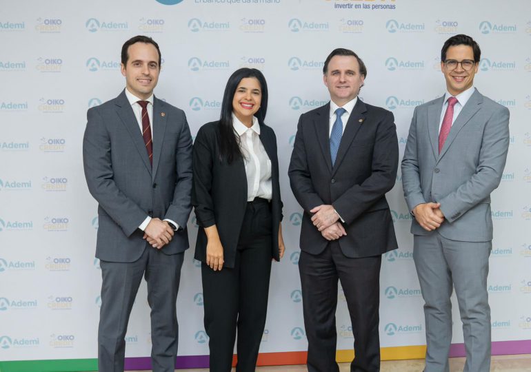 Banco Ademi y Oikocredit firman acuerdo de RD$550 millones para el crecimiento de sus clientes