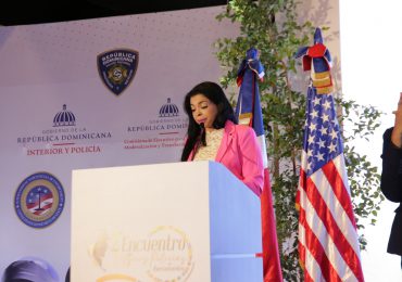 Magistrada Yeni Berenice Reynoso ofrece conferencia magistral durante el Segundo Encuentro de Mujeres Policías de Iberoamérica