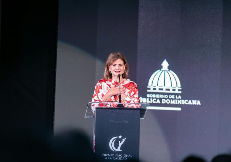 Raquel Peña: “El compromiso con la calidad en el sector público nos acerca a una mejor gestión para todos los dominicanos”