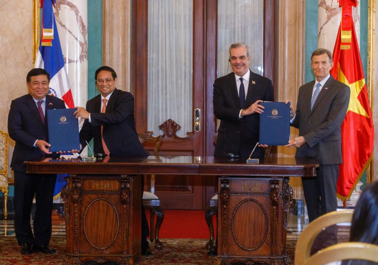 RD firma acuerdos con Vietnam para fortalecer promoción del comercio, cooperación técnica e intercambios académicos y profesionales