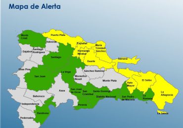 COE eleva niveles de Alerta: 9 provincias en amarilla y 12 en verde por lluvias