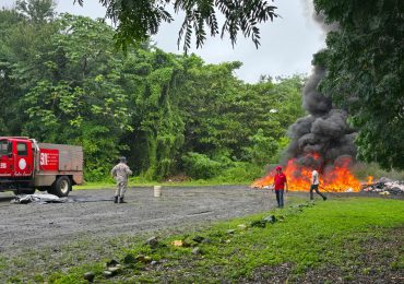 Autoridades incineran más de tres toneladas de drogas