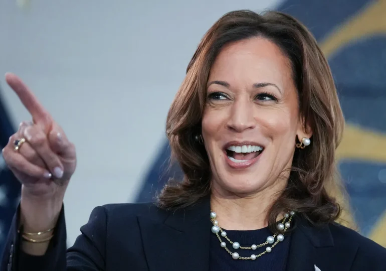 Kamala Harris lidera resultados preliminares en Nueva Hampshire y Carolina del Norte