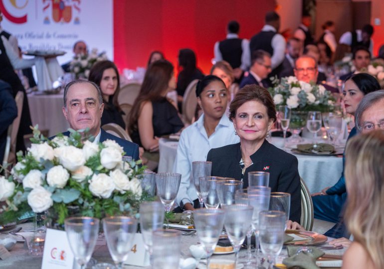 Cámara de Comercio de España celebró con una cena de gala sus 100 años en RD