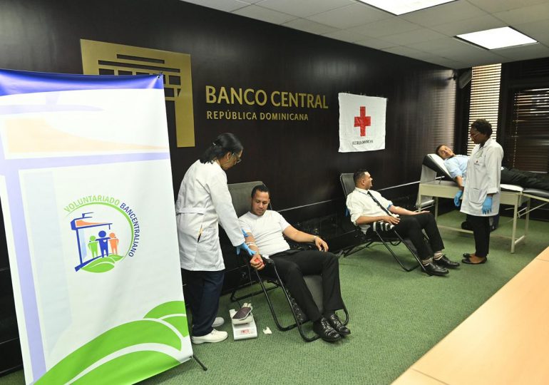 Voluntariado Bancentraliano realizó una jornada de donación de sangre en colaboración con la Cruz Roja