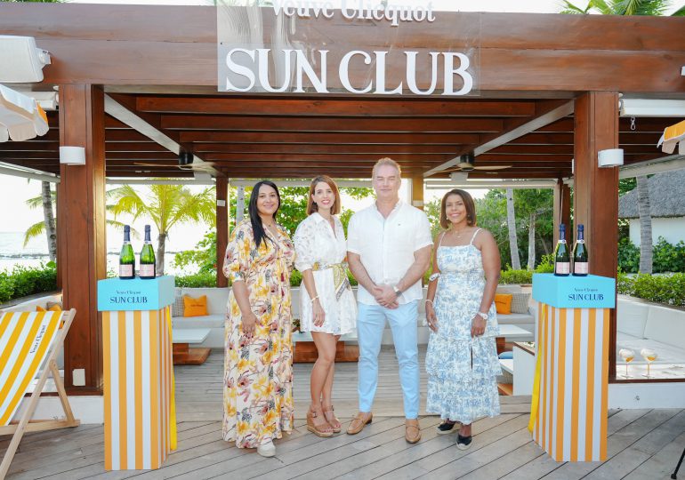 Veuve Clicquot y Casa Brugal inauguran el primer Sun Club del Caribe