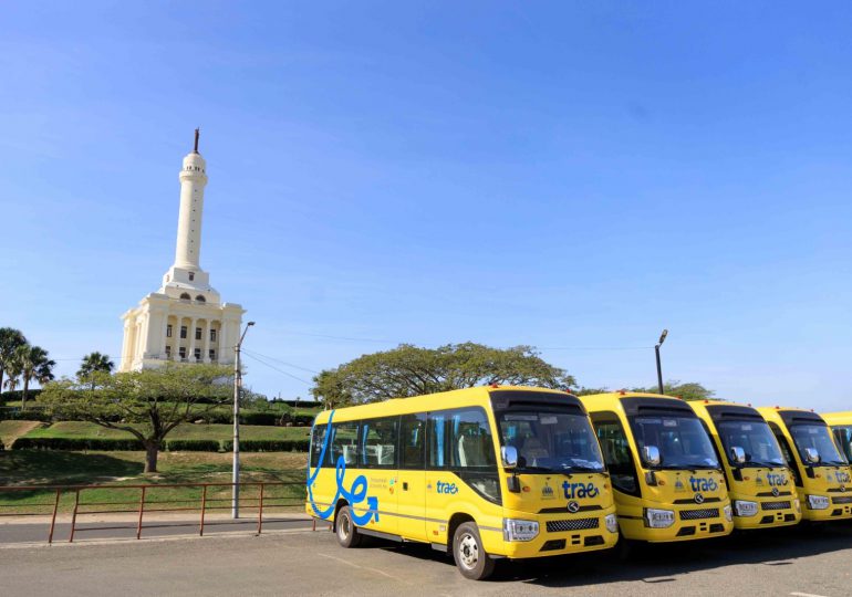 TRAE informa autobuses eléctricos ofrecen servicio de manera regular en la mayor parte de Santiago