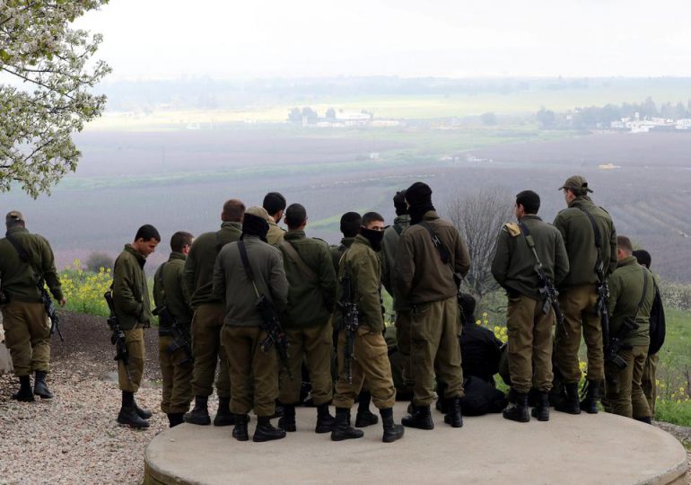 Israel refuerza sus tropas en la meseta siria ocupada de Altos del Golán