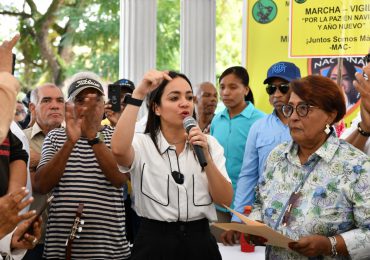 Ministra Raful reitera compromiso de fortalecer colaboración entre PN y organizaciones comunitarias