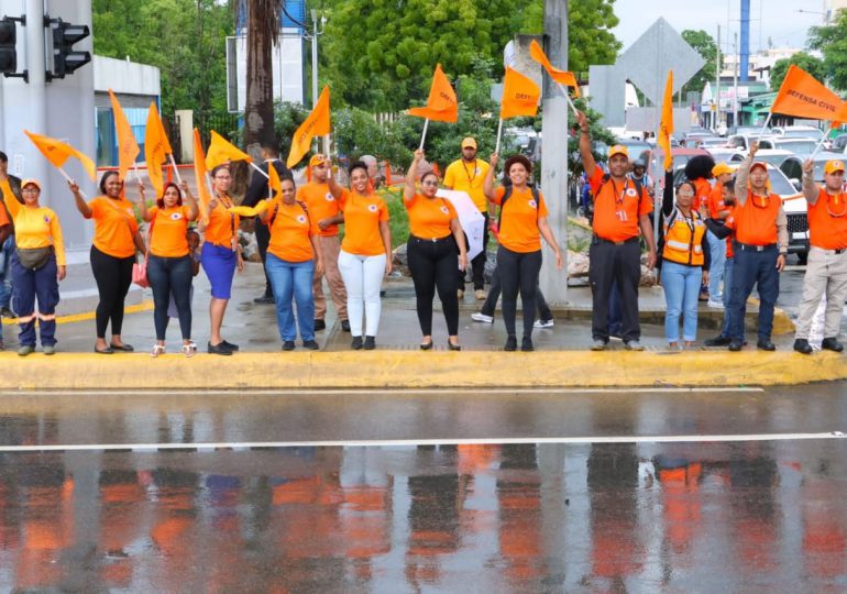 Defensa Civil inicia operativo "Conciencia por la Vida" con miles de voluntarios