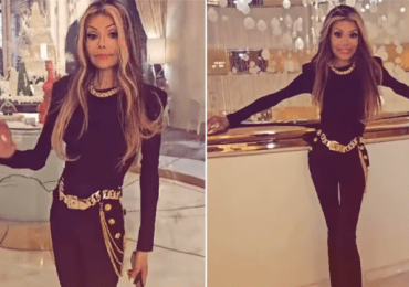 La Toya Jackson muestra su extrema delgadez en mensaje navideño