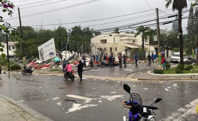 Video: Explosión en Puerto Plata deja varios heridos