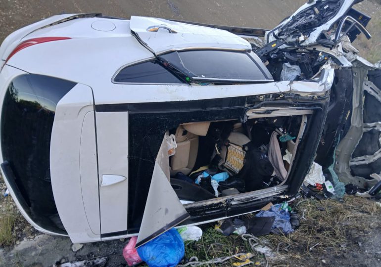 Trágico accidente de tránsito en la Carretera Sánchez deja cuatro muertos y cuatro heridos