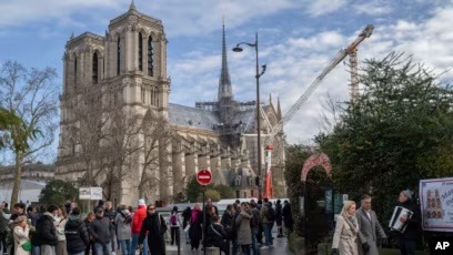 El gran órgano de Notre Dame de París suena por primera vez desde el incendio