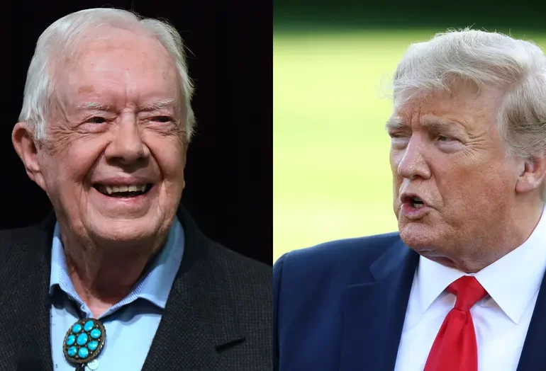 Donald Trump reacciona a la muerte de Jimmy Carter