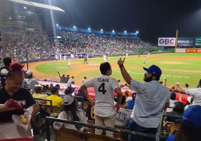 Video: Licey lleva ventaja 8-0 ante las Águilas