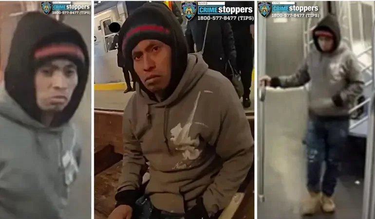 Detenido un hombre por quemar viva a una mujer en el metro de Nueva York