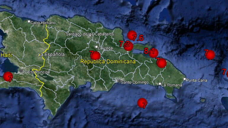 El terremoto de Sánchez en 1946 fue el más fuerte registrado en RD con magnitud 8.1