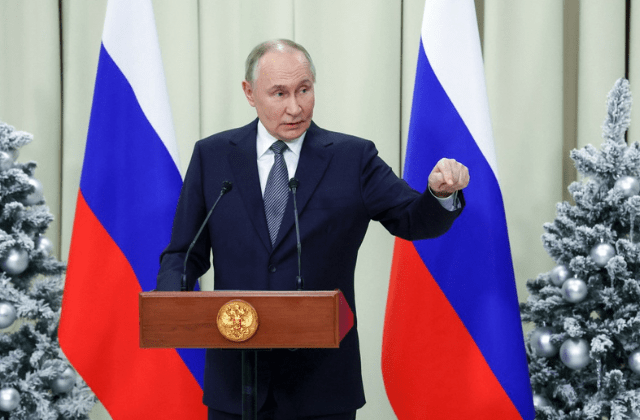 Putin elogia los logros de Rusia bajo sus 25 años en el poder en mensaje de Fin de Año