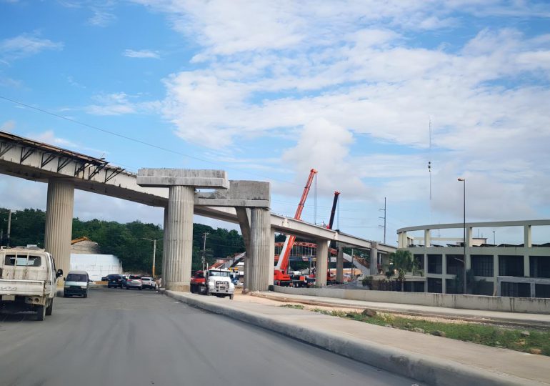 Metro hacia Los Alcarrizos avanza; OPRET informa la conclusión de los trabajos de empalme de viaducto