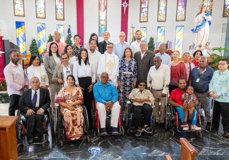 Conadis celebra misa en conmemoración del Día de Personas con Discapacidad