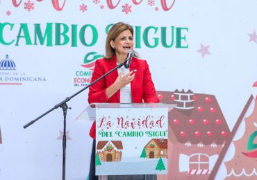 Raquel Peña inaugura destacamento en Santo Domingo Este y escuela en San Pedro de Macorís