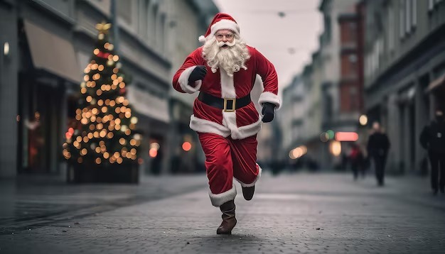 VIDEO: Los Santas invaden las calles de Carolina del Norte