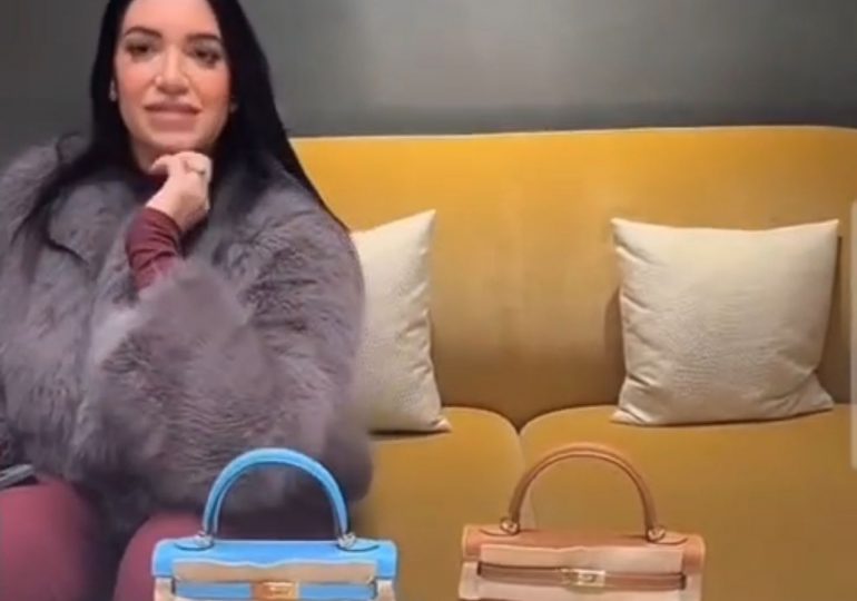 Yeribel, pareja de David Ortiz, no pudo comprar dos carteras Hermès