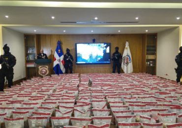 DNCD decomisa mayor cargamento de cocaína en historia de la República Dominicana