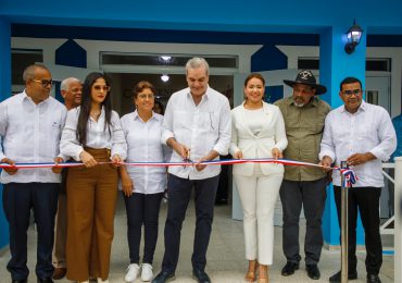 Presidente Abinader inaugura un CAIPI y un nuevo Instituto Tecnológico San Ignacio Loyola, en Dajabón