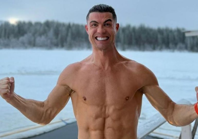 La atípica Navidad de Cristiano Ronaldo: viaje al Polo Norte y un desafío bajo cero que sorprendió a sus seguidores