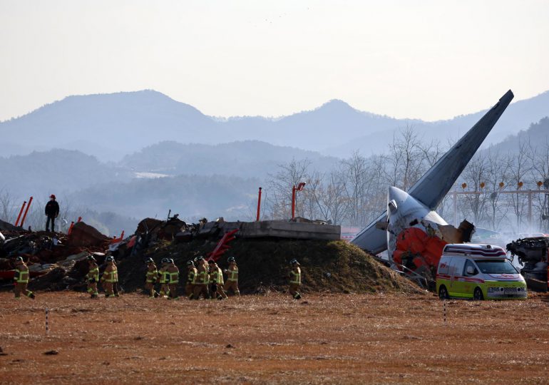 Balance final del avión surcoreano siniestrado es de 179 muertos y solo dos supervivientes