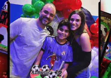 Pamela Sued celebra cumpleaños número 12 de su hijo Alonso